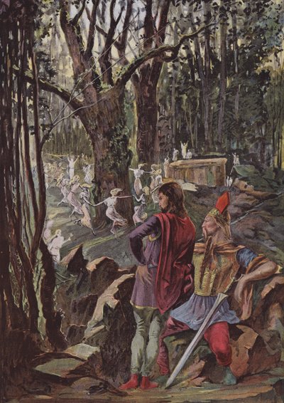 Les Danses Sacrées des Druidesses - French School
